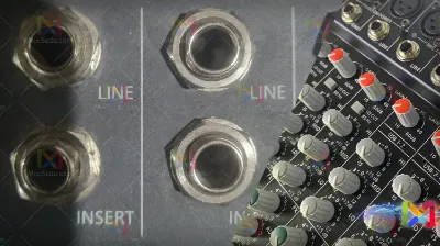 Line input in the mixer